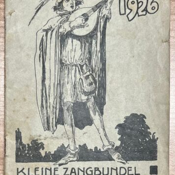 Set of 3, 1926-27, Folksong | Volkszangdag 1926 / 1927, Nederlandschen Volkszangbond gevestigd te Utrecht, [s.l.], 1926-1927, two booklets. Sold with 6 postcards of folksongs.