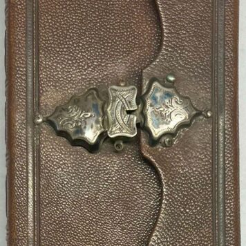 Bible, 1881, Wallet Binding | Het Nieuwe Testament (...). Amsterdam/Haarlem: J. Brandt en zoon and J. Enschedé en zonen, 1881, 238+192+(6)+176+(12)+27pp.