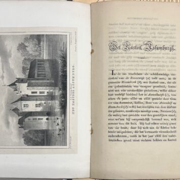 Set of 7, [1895-1960], Heemskerk | Het Kasteel Assumburg, door J. Craandijk. Overgedrukt uit Het Huis Oud en Nieuw, Aflevering 8, 1908. [s.n., [s.l.], 1908, 24 pp.