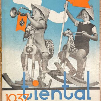 Set of 6, 1933-1938, Music | Tiental Kinderliedjes gezongen door Jacob Hamel's A.V.R.O. Kinderkoor. Illustratie en verzorging Piet Marée. Algemeene vereeniging Radio Omroep, Amsterdam, 1933-1937, set of 6.