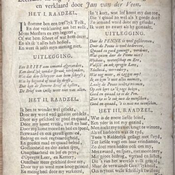 School book, [1798], Letters | Algemene Zend-Brieven, Zo die in de Duitze Scholen van Nederland worden geleerd. (...) Te Amsterdam, By de Erven de Wed. J. Ratelband, en J. Brouwer, [1798], 40 pp.