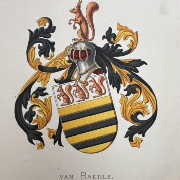 Coat of arms Van Baerle
