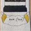 Wapenkaart/Coat of Arms: Original drawing of Van Dam Coat of Arms/Family Crest.