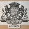 Wapenkaart/Coat of Arms: Bentink Bentinck