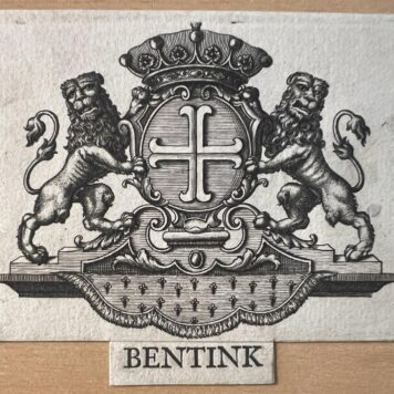 Wapenkaart/Coat of Arms: Bentink Bentinck