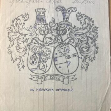 Family crest Van Nieuwkuijk - Offerhaus