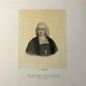 Professor Bavius Voorda by Leendert Springer Universiteit Leiden