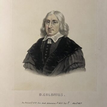 Professor D. Colonius by Leendert Springer Universiteit Leiden