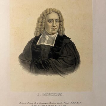 Professor J. Marckius by Leendert Springer Universiteit Leiden