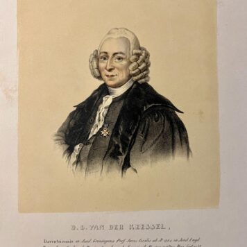 Professor D.G. van der Keessel by Leendert Springer