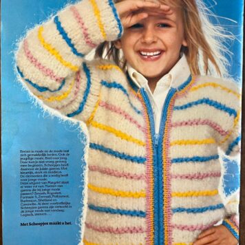kinderbreiblad uitgave van Margriet 1978