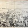 Ondergang van de Spaanse Armada Prent Jan Luyken