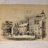 Huis ten Bosch lithografie met de titel Koninklyk Paleis in het Bosch