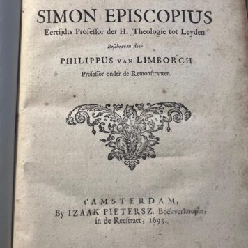 Leven van Simon Episcopius Philippus van Limborch 1693