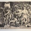 Antique print Wine (set: The Powers that rule the World) / Wijn