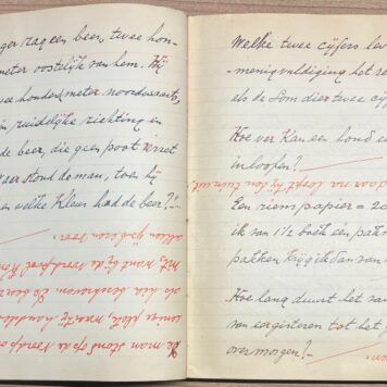 Manuscript, ca. 1939, Life lessons | Levenswaarheden. [...] Eventjes Lachen. Manuscript, Den Haag, 1939.