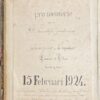 Manuscript, 1917-1953, Life Insurance | Notulenboek levensverzekeringsfonds St. Barbara te Groningen. d.d. 9 mei 1917-4 oktober 1953. Manuscript.