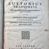 Front cover image for De Overtuigde Quaetwilligheidt Van Suetonius Tranqvillvs, Blijkende uit seker boeckjen genaemt den overtuigden Cartesiaan De Overtuigde Quaetwilligheidt Van Suetonius Tranqvillvs