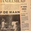 Collection of ca 30 newspaper articles about first walk on the moon in 1969