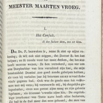 Two volumes, Literature, [after 1826], Vosmaer | Nagelaten en verspreide Letter-Arbeid van Jacob Vosmaer, 's Gravenhage, K. Fuhri, [after 1826], two volumes.