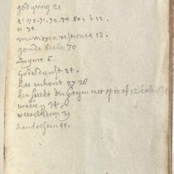 3 parts in 1 vol., Theatre, 1705, Vondel | Palamedes of Vermoorde onnozelheit. Treurspel, Met aanteekeningen uit 's digters mondt opgeschreven. Nooit voor dezen gedrukt. (...) Amersfoort, Pieter Brakman, 170, 3 parts in 1 volume.