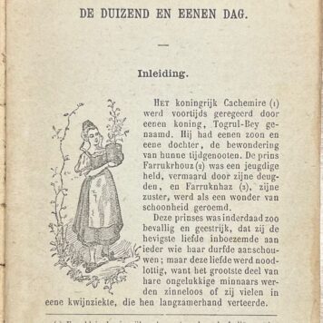 Story book, [s.a.], Persian Folktales | De Historie van Aboulcasem getrokken uit de Duizend en Eenen Dag of Persiaansche, Turksche en Chineesche vertellingen. Eerste uitgave. Snoeck-Ducaju en zoon, Gent, [s.a.], 87 pp.