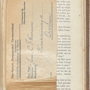 Prize book, [1863], Literature | Lotgevallen van den ridder Don Quichot en zijn schildknaap Sancho Pansa; voor de jeugd bewerkt door G. Engelberts Gerrits. Tweede druk. Deventer, A. ter Gunne, [1863], 224 pp.