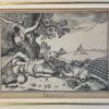 Allegory of the month of Augustus drawing tekening