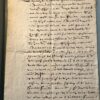 Manuscript with date 3 may 1721