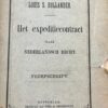 Het expeditiecontract naar Nederlandsch recht. Proefschrift