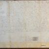 Notarial deed on parchment 1767 Sint Jansstraat Lijdekkerssteeg (Leidekkerssteeg) Amsterdam