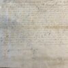 Notarial deed on parchment regarding the sale of a house on Groenmarkt Dordrecht by Pieter van der Kloet to Dingeman van der Hengst,