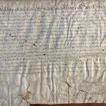 Manuscript public government Military 1590