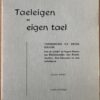 Wadman Taeleigen en eigen tael.
