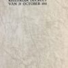 Veerrechten naar het keizerlijk decreet van 21 october 1811