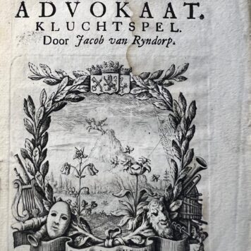 Krispyn (Krispijn) soldaat koopman en advokaat Jacob van Rijndorp Jan van Hoven