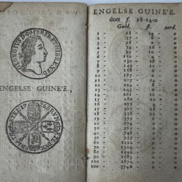 Almanac numismatics 1751 | Nieuwe nauwkeurige almanach voor 's jaar onses heeren MDCCLI (1751)