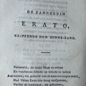 Almanac 1812 | Almanach der musen en gratiën aan vriendschap, liefde en kunst gewijd