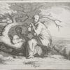 Print for the month May (from the series of 12 months) made by Frederick Bloemaert
