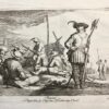 Print for the month June (from the series of 12 months) made by Frederick Bloemaert