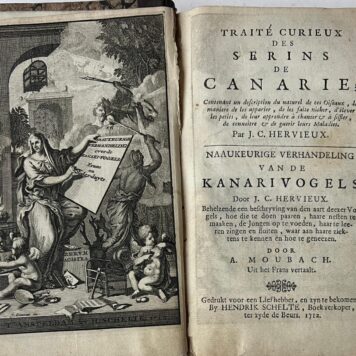 Naaukeurige verhandeling over de kanari-vogels serins de canarie 1712