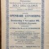 Christelijke zangvereeniging Soli Deo Gloria 1915