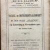 Gemengde zangvereeniging Musis Sacrum 1910