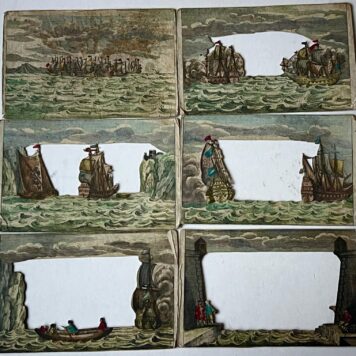 Paper Theater or Diorama sea zeetafereel