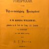 Toespraak kroningsfeest Zutphen 1874