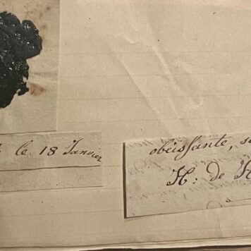 Handtekening van H. van Haeften