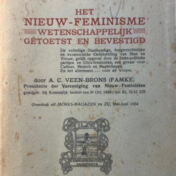 Het nieuw-Feminisme wetenschappelijk getoetst en bevestigd
