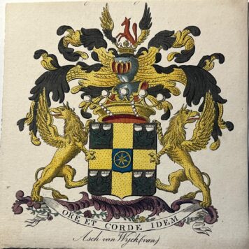 Van Asch van Wyck Familiewapen