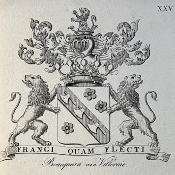 Boucqueau van Villeraie familiewapen