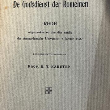 De godsdienst der Romeinen Karsten 1909